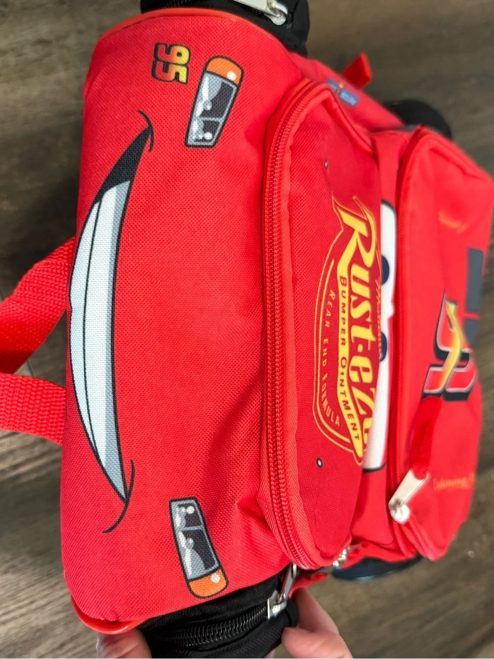 Disney Lightning McQueen Cars Toddler Backpack
